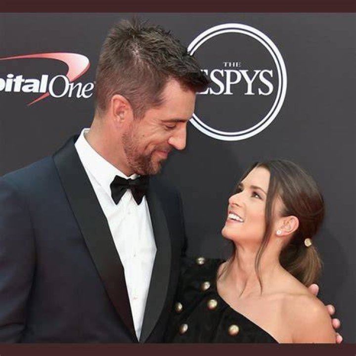 Aaron and Danica looking romantically to their face