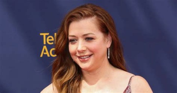 Actress Alyson Hannigan