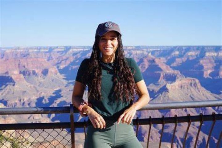 Alisha Wainwright on hiking.