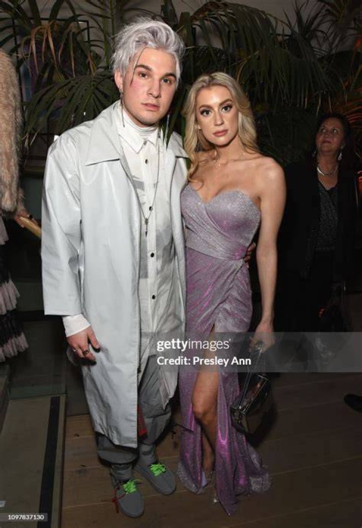 Ashly Schwan with Michael Trewartha before their breakup.