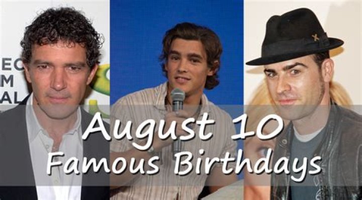 August 10 Birthdays By Profession