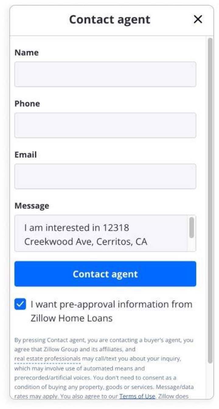 Can buyer agent contact directly?