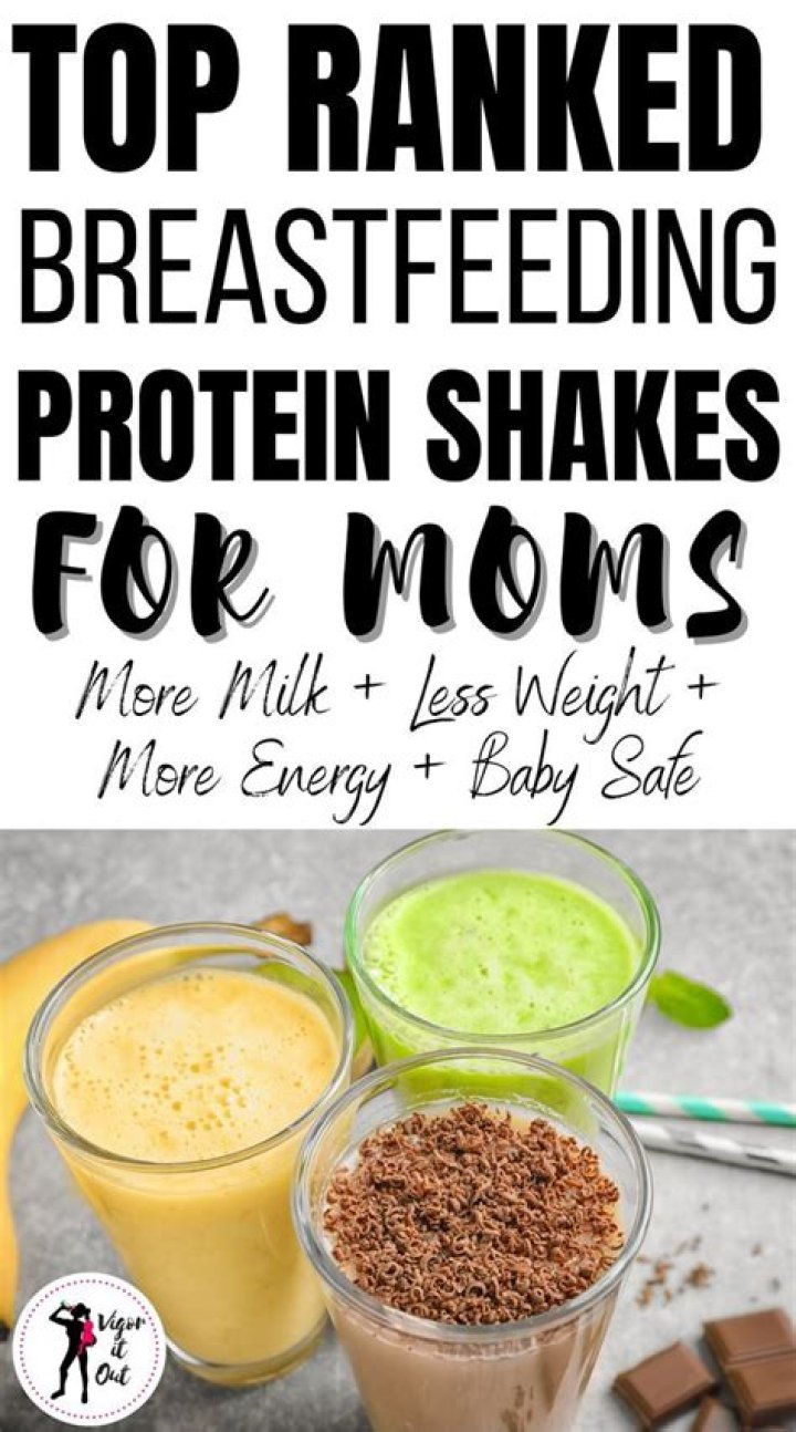 Can I drink protein while breastfeeding?