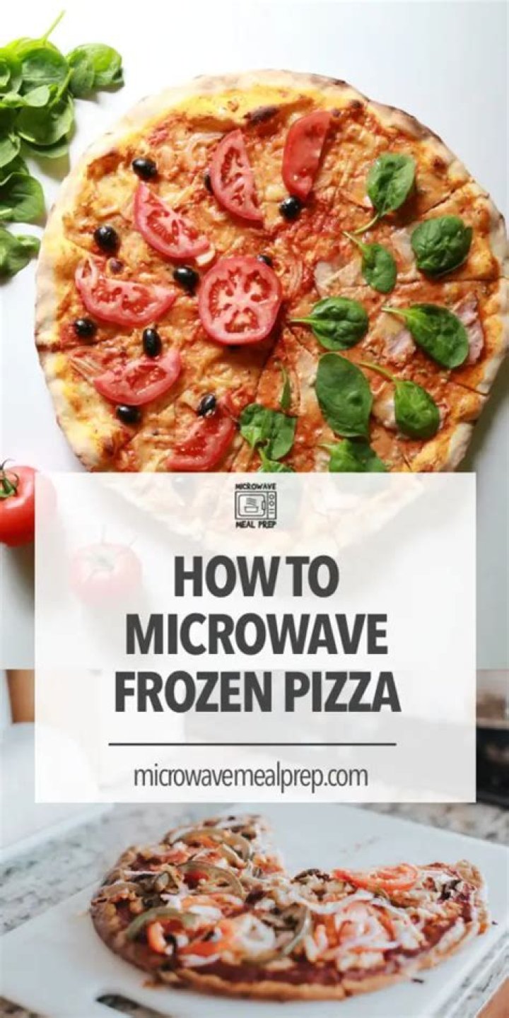 Can u microwave frozen pizza?