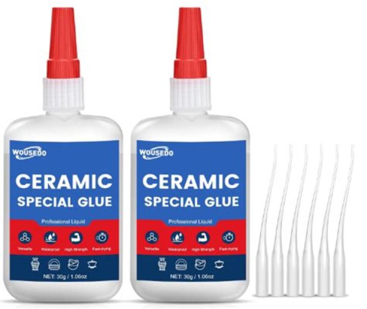 Can you fix ceramic with Super Glue?