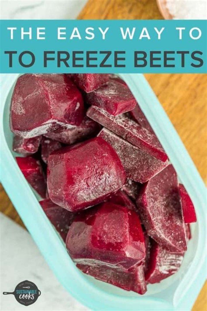 Can you freeze beets raw?
