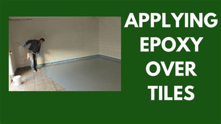Can you use epoxy paint on ceramic tile?