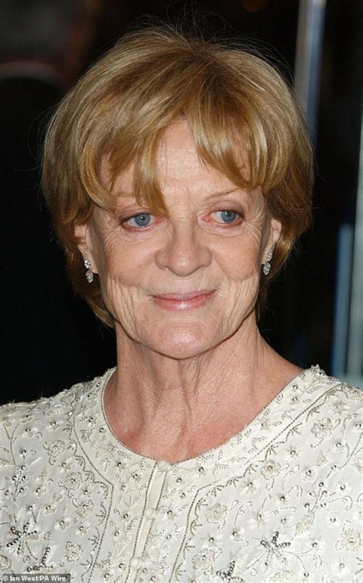 Dame Maggie Smith poses at the 65th Evening Standard Theatre Awards on Sunday 24 November 2019