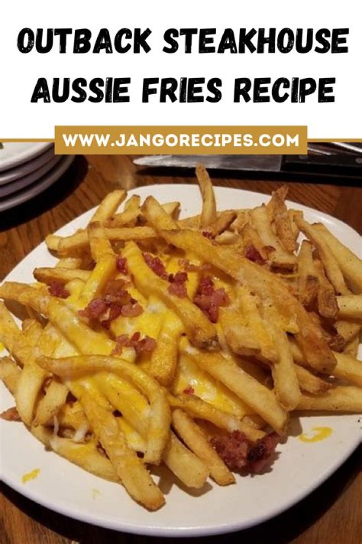 Does outback have french fries?
