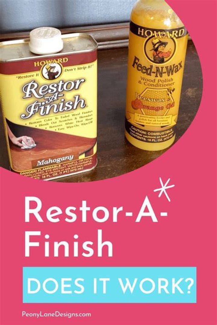 Does restor a finish work?