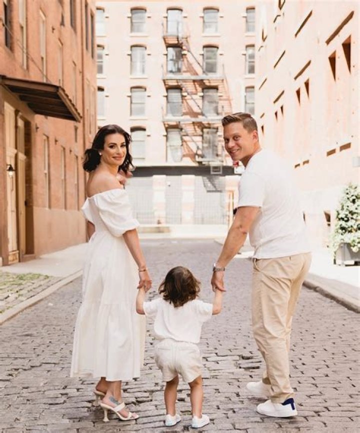 Ever Leo Reich and Lea Michele are walking in the garden