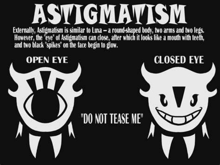 How do you beat astigmatism in Undertale?