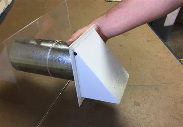 How do you seal an outside dryer vent?