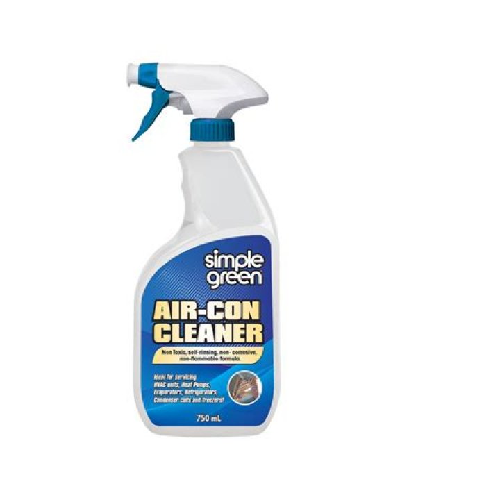 How do you use simple green air con?