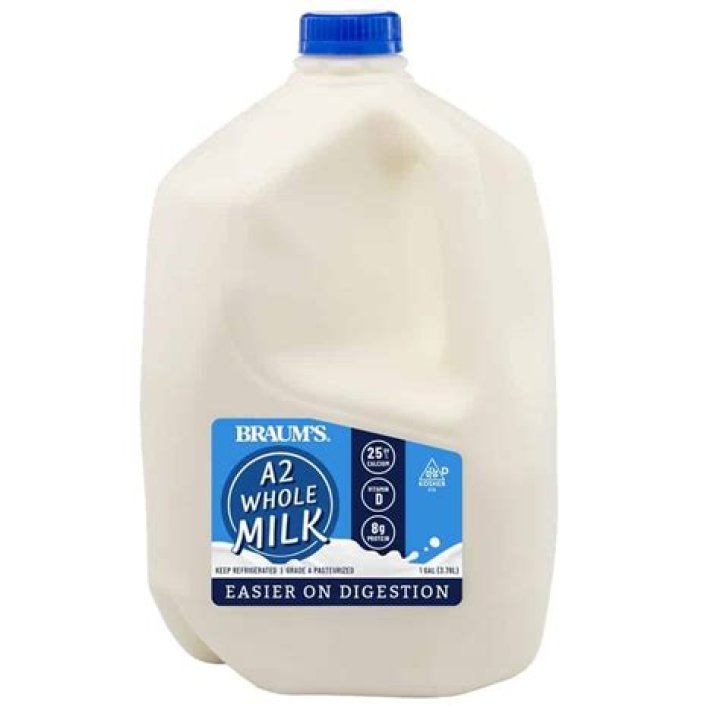 How much is milk at Braums?