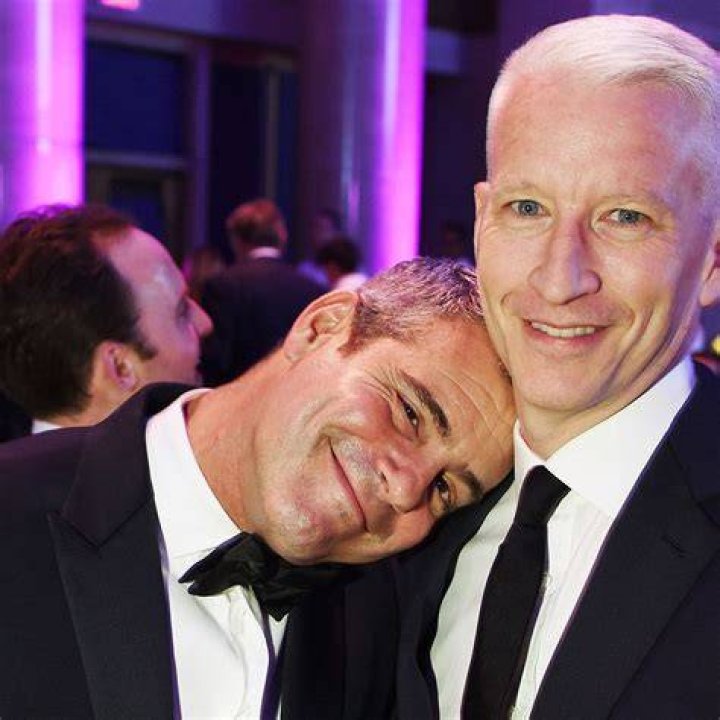 Is Anderson Cooper albino?