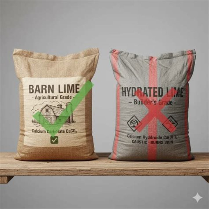 Is Barn Lime the same as hydrated lime?