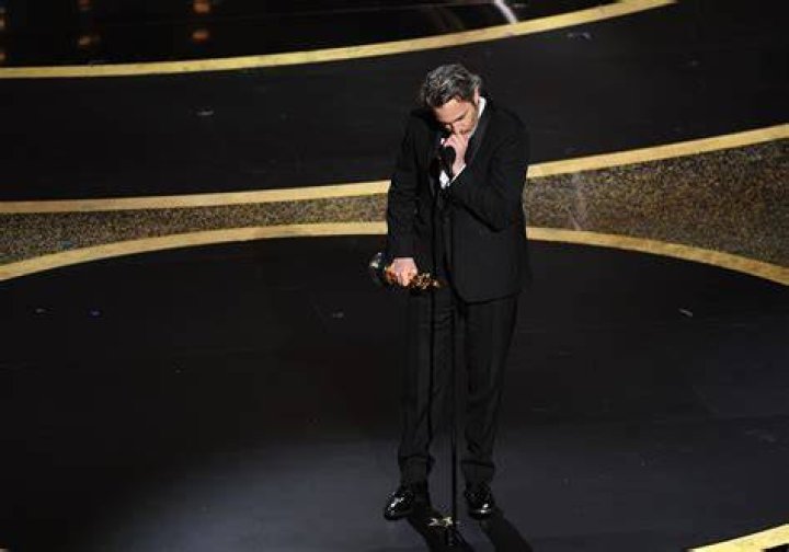 Joaquin phoenix after winning Oscars for best Actor in 2019.