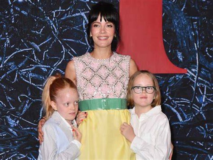 Lily Allen has two daughters from her previous relationship