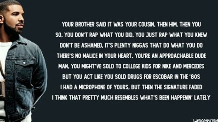 Lyrics: Drake – Duppy Freestyle