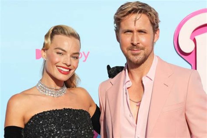 Margot Robbie and Ryan Gosling attend the EE BAFTA Film Awards 2024 at The Royal Festival Hall on February 18, 2024 in London, England.
