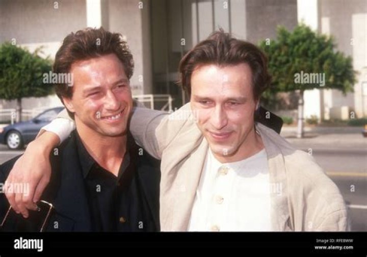 Michael Wincott, elder brother, Jeff Wincott during TO indie film festival.