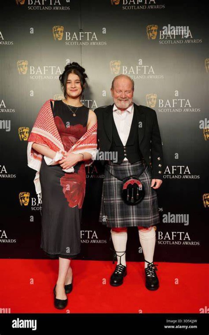Peter Mullan along with his former wife, Ann Swan at an event 