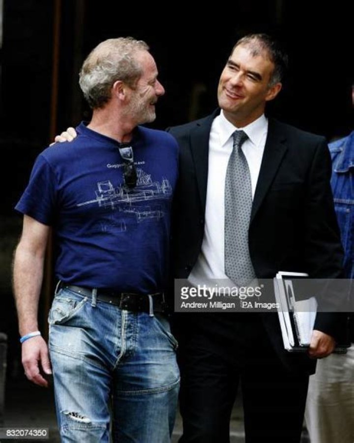  Peter Mullan and His Former Partner Of Two Years, Robina Qureshi
