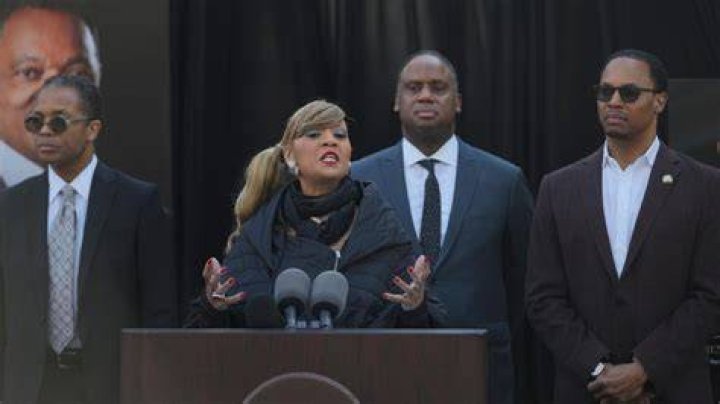 Santita Jackson's parents Jesse Jackson & Jacqueline Jackson, in an event.