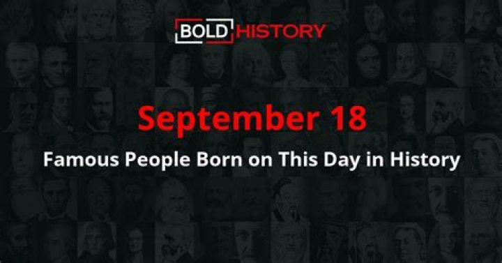 September 18 Birthdays By Profession