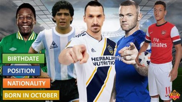 Soccer Players Born October 22