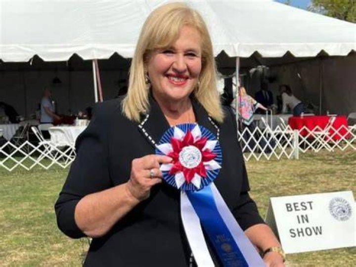 Sue Bownds earns a decent income as a dog shows judge