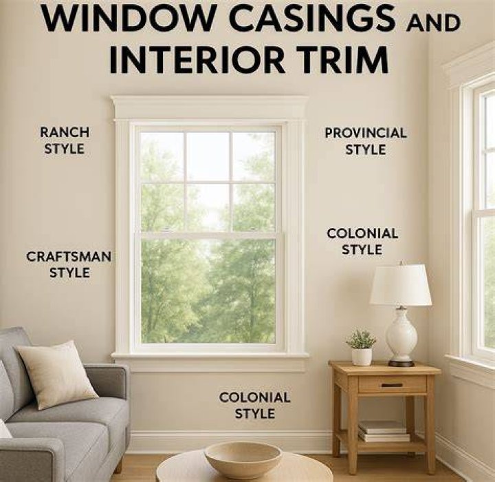 What are window casings?