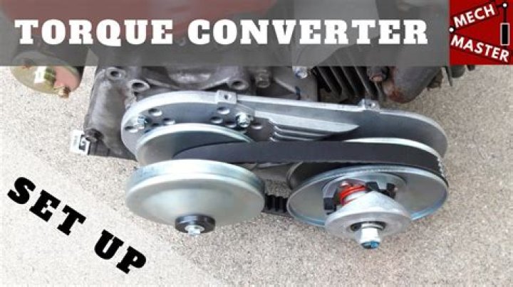 What does a Go Kart torque converter do?