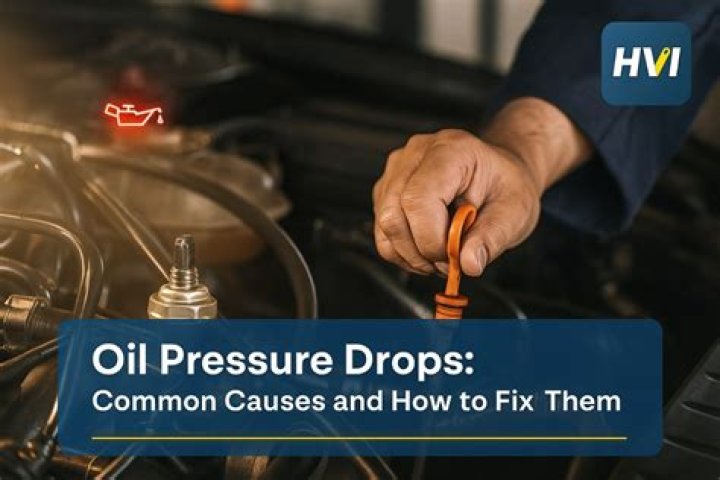 What does it mean when your oil pressure drops to zero?