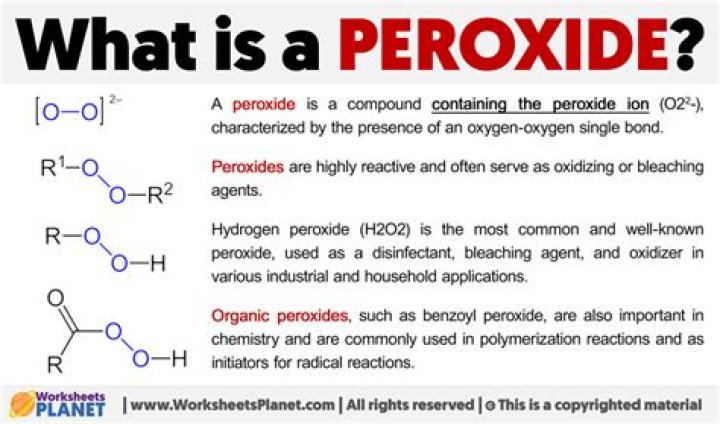 What does Peroxide do to pools?