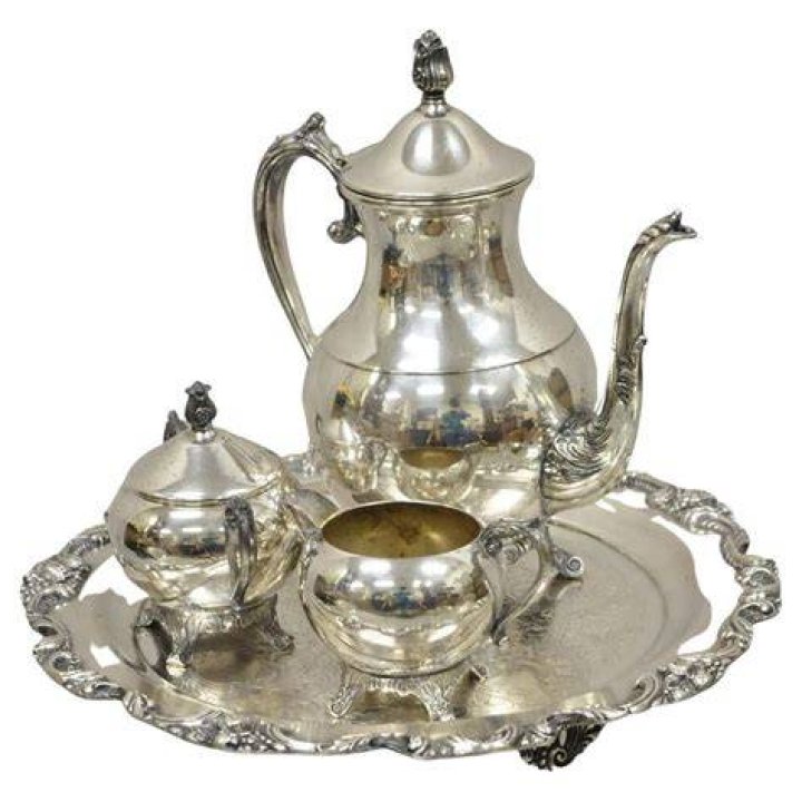 What is a silver tea set worth?