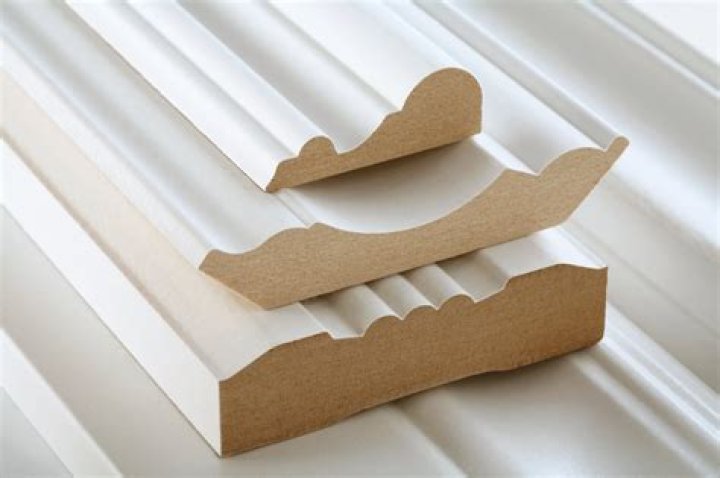 What is MDF molding made of?