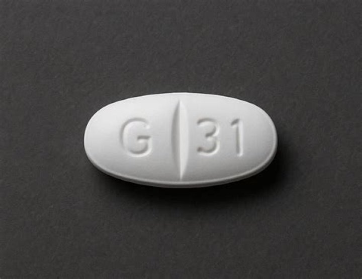 What pill has G 31 on it?