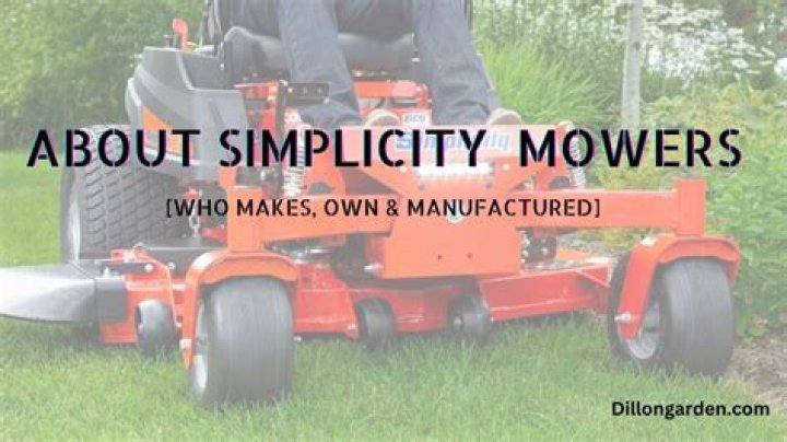 Who manufactures simplicity?