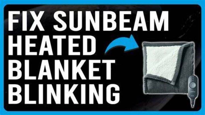 Why is my heating blanket light blinking?
